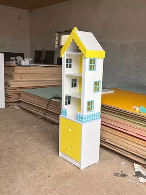 Bolalar uchun baland oyin maydonchasi (balandligi 180 sm). MINORA modeli kichik № 2b Chakana savdo